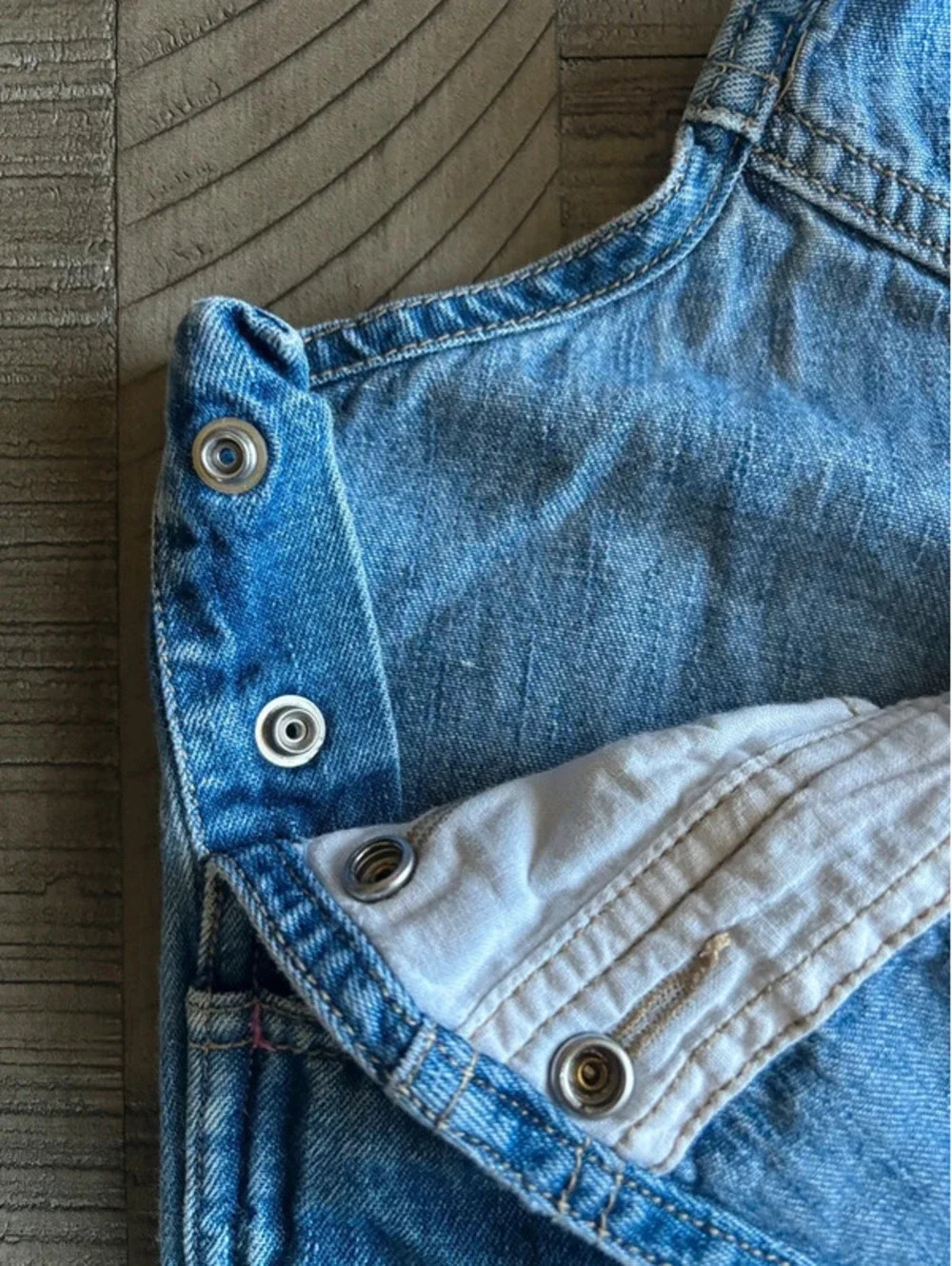 Old Navy Girls Denim Overalls Size 4 Adjustable Straps
